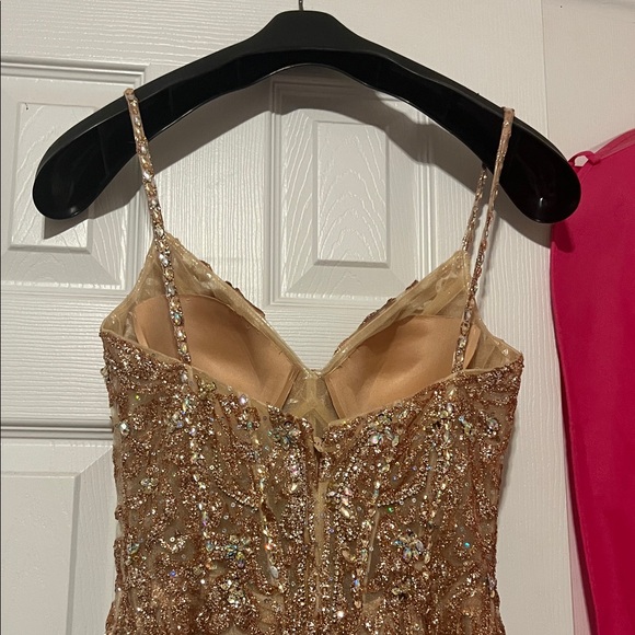 Glamorous Sequin Embellished Prom Dress - Picture 11 of 16